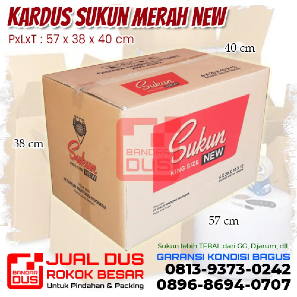 Dus  Rokok Sukun Merah New